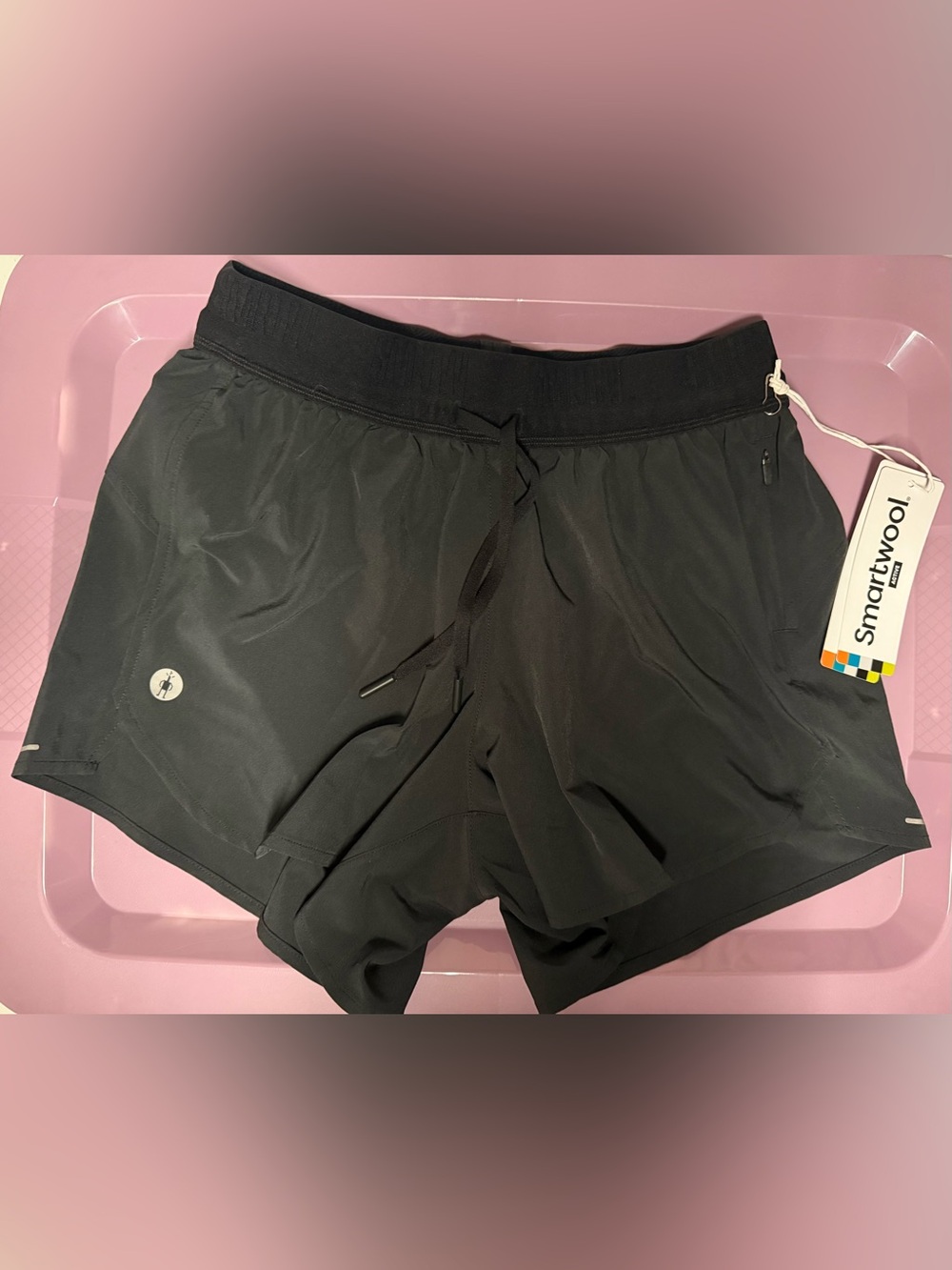 Smartwool Women’s Active Lined 4” Shorts - Black - NWT